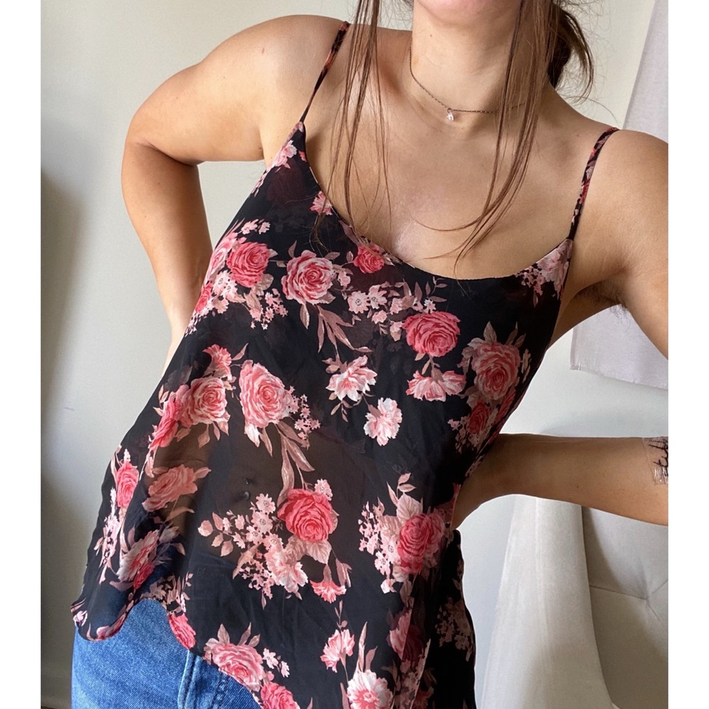 Cute Floral Tank ♣️